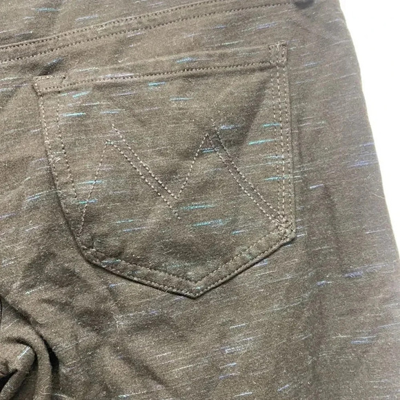 Mother The Trainer Pant Star Attraction Pants French Kissing Pleated Black 28 - Picture 11 of 14